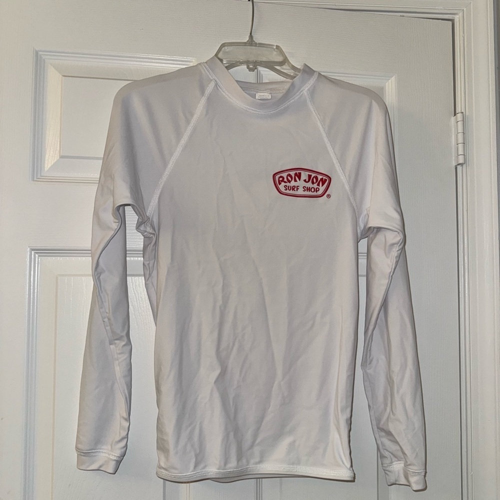 White Ron Jon UV Sun Shirt!